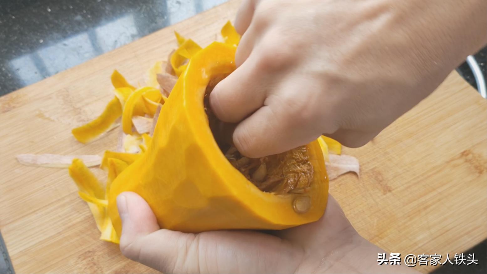 南瓜最好吃做法孩子们最爱,南瓜又有新吃法谁做都成功