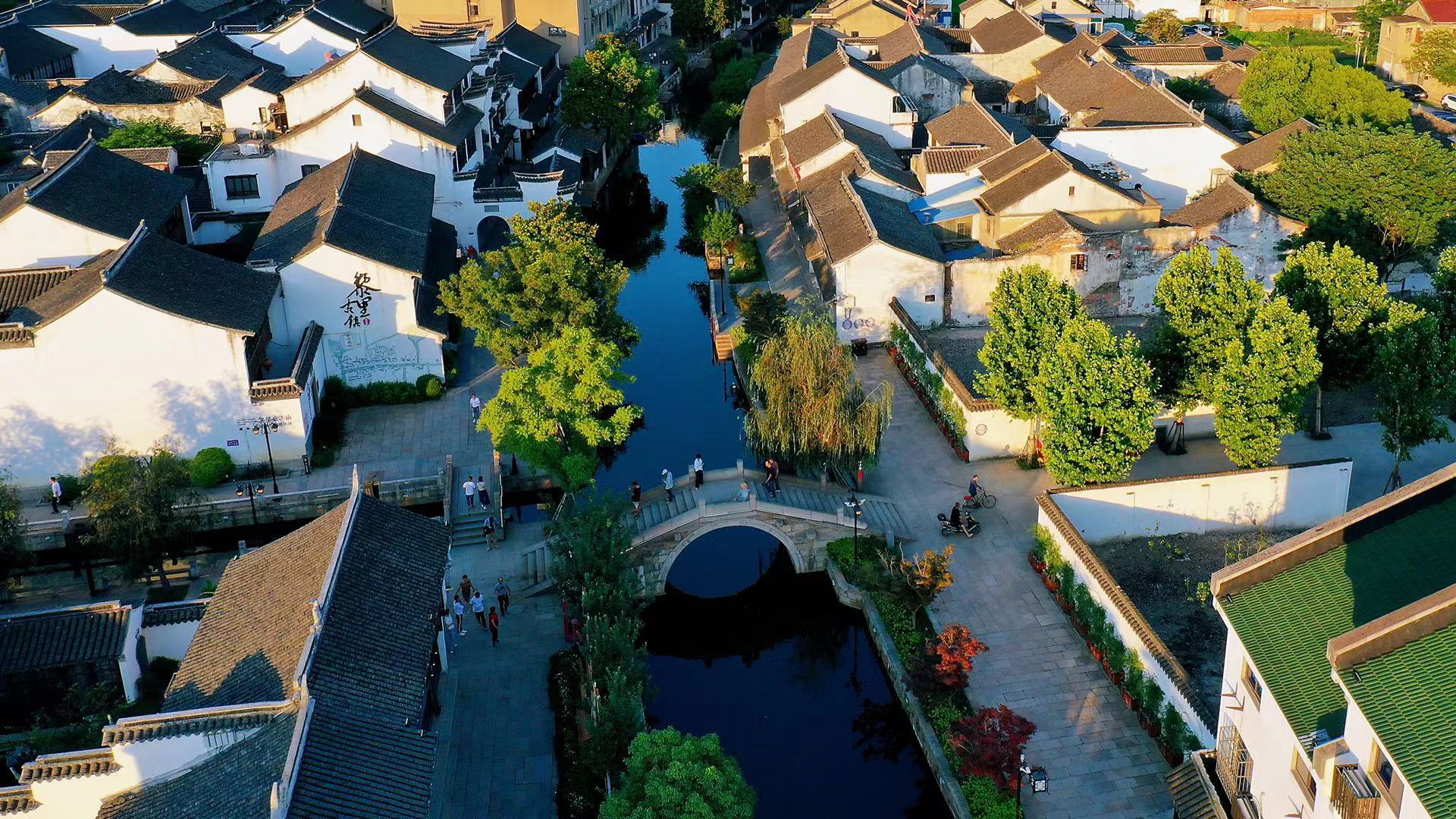 江苏苏州有个原生态古镇，人少景美不收门票，成了上海人的后花园