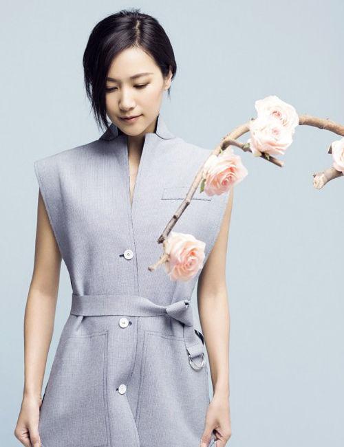 40岁女人穿不显胖的裙子,40岁徐静蕾穿衣搭配