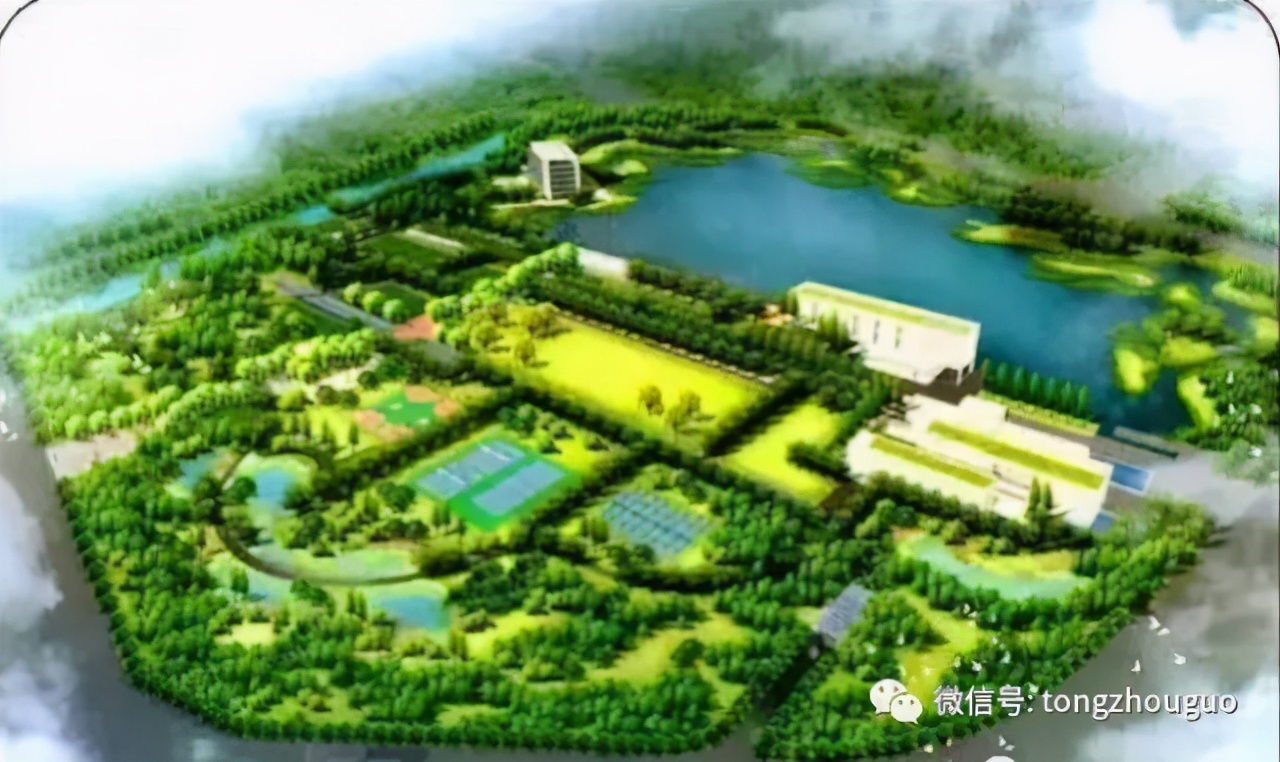 通州新建成的公园,通州新建的绿心公园