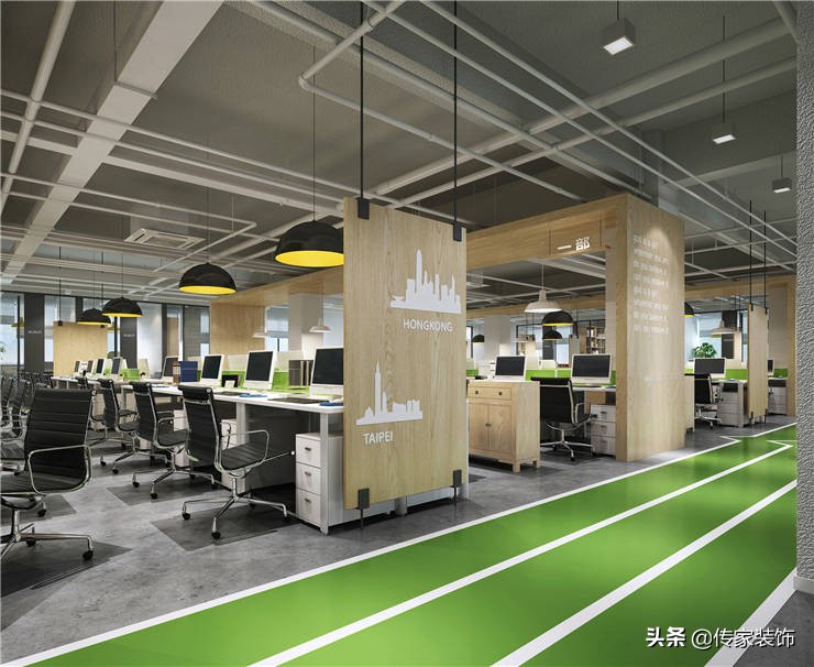 珠海办公室空间装修设计,珠海市写字楼装修设计