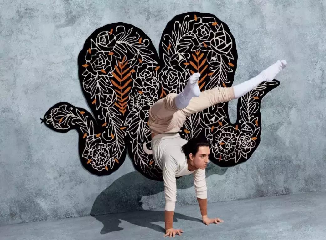 宜家地毯二手,宜家offwhite地毯