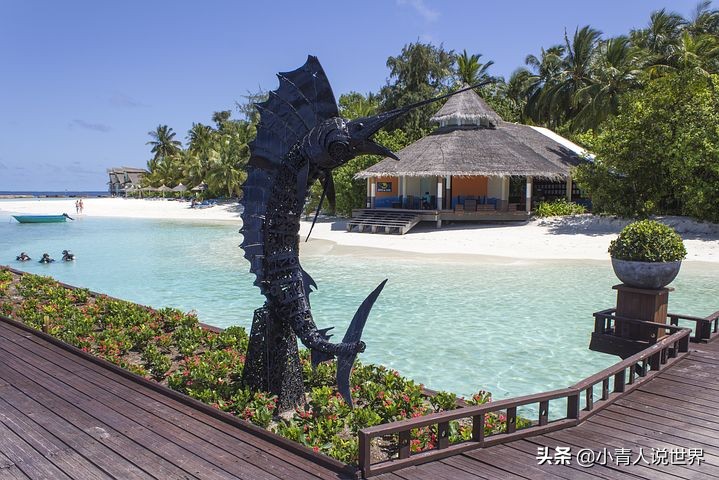 马尔代夫的蓝色海水清澈透明是潜水圣地，马尔代夫是个怎样的岛国