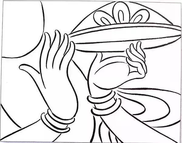 敦煌石刻美学,敦煌佛手印高清大图