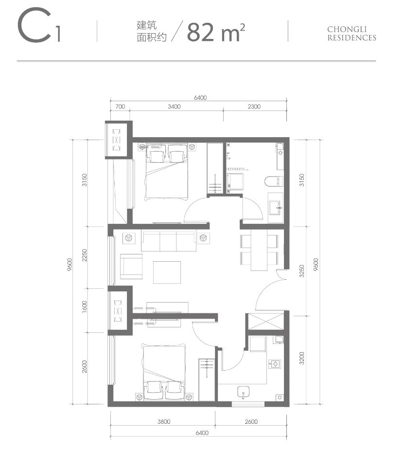 融创崇礼公馆,融创高端住宅景观