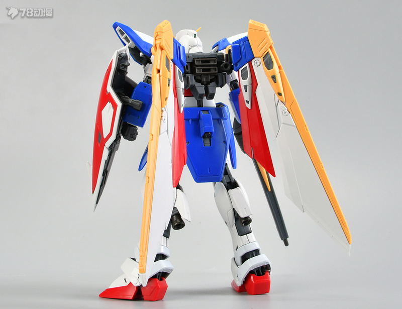 万代高达rgrx78-2,万代rg飞翼零式高达
