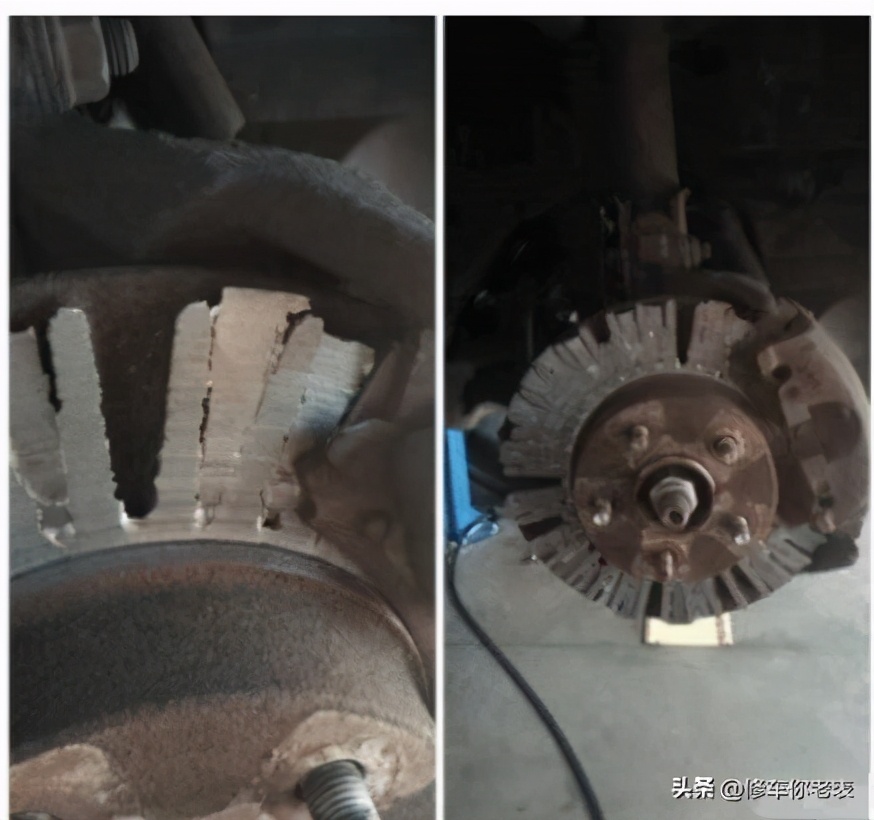 高速跑完刹车盘浇水了怎么办,跑完高速刹车变软