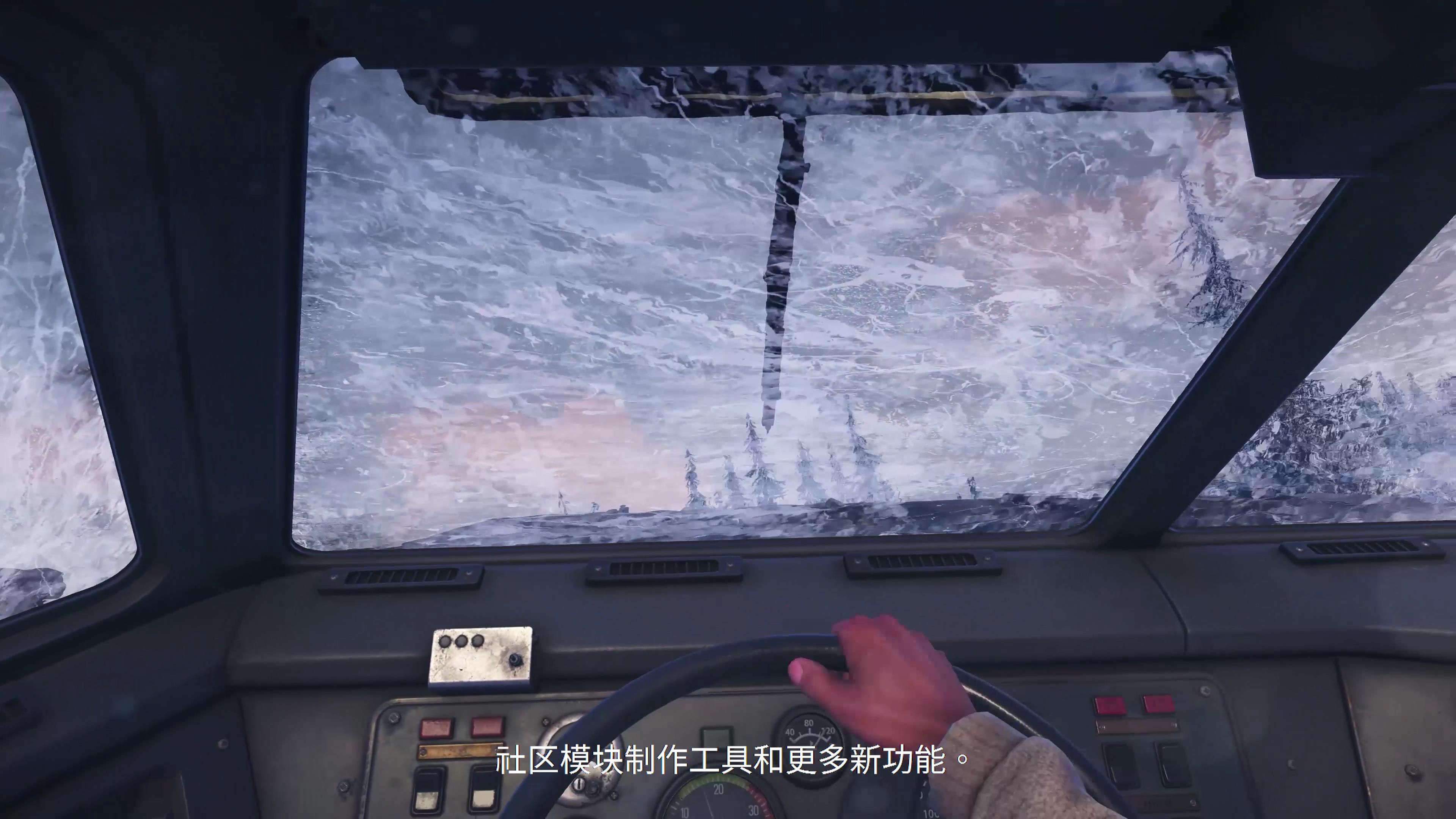 雪地奔驰南极洲重型卡车,雪地奔驰最强重型卡车