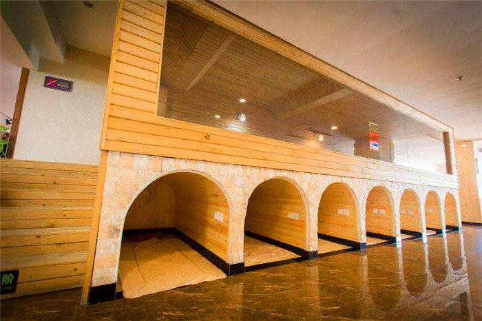 水晶宫汤泉的汗蒸,青岛适合儿童的汤泉