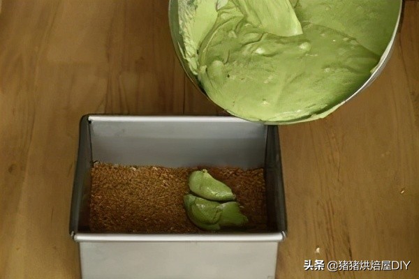 清爽冰凉蛋糕,学做抹茶冻芝士蛋糕