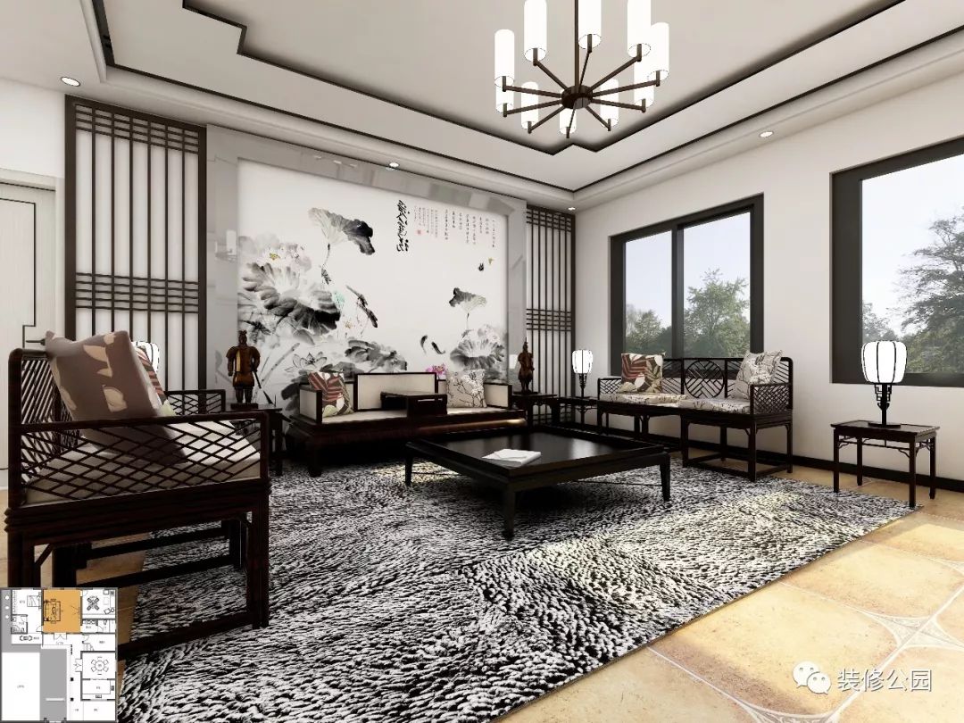 农村中式古风自建房四合院,传承千年中式四合院装修指南