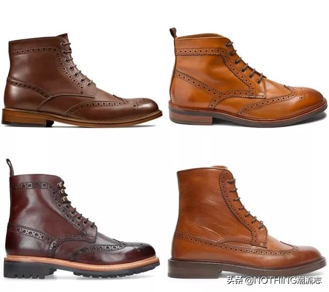 靴子男不同款式,靴子简直是秋冬穿搭必备神器