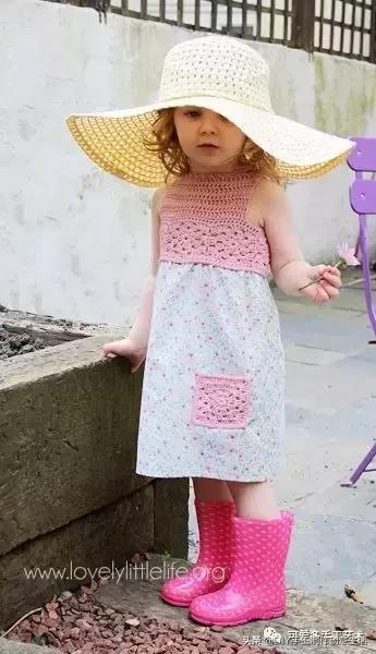 布艺手工制作蓬蓬裙,钩织裙子视频