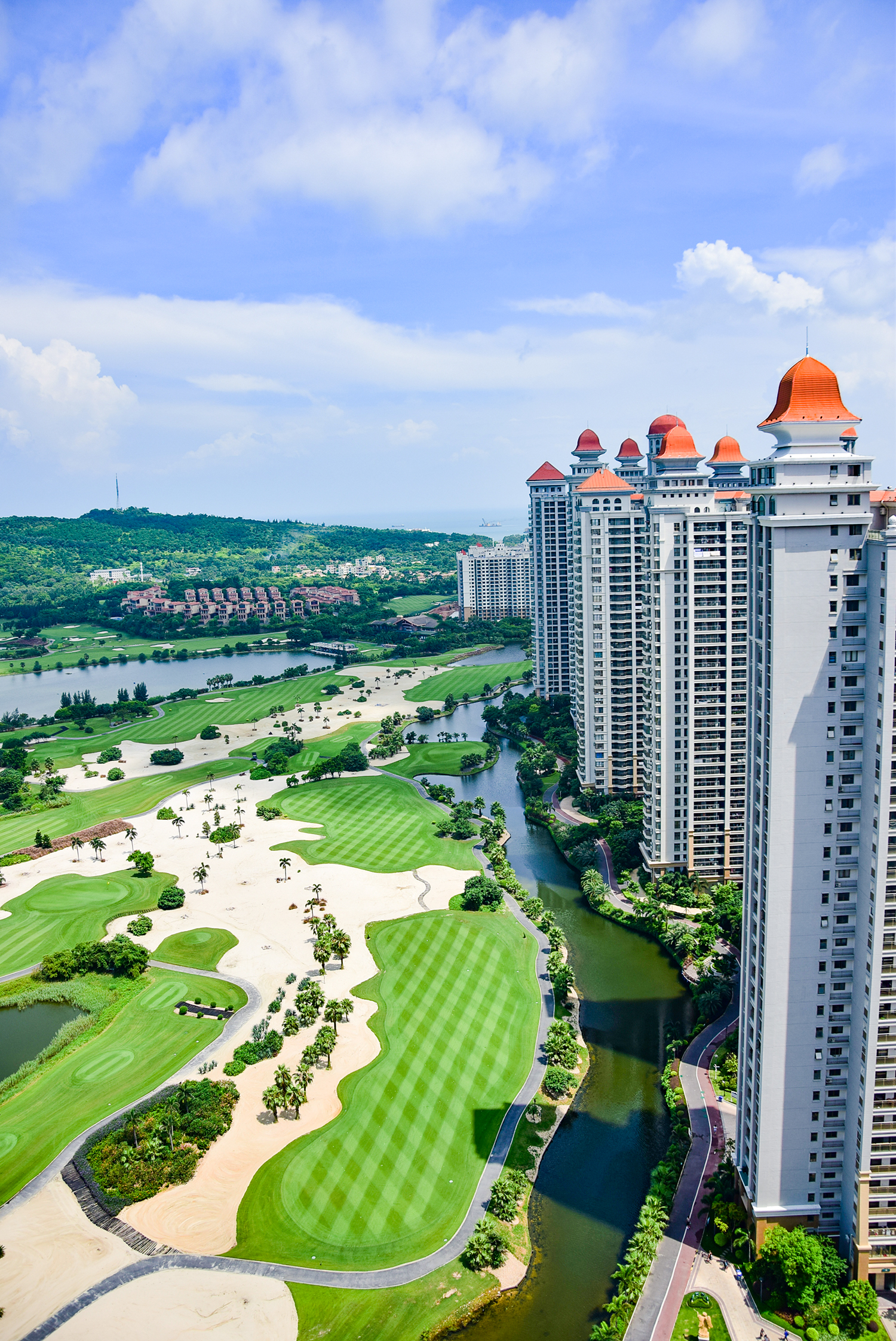 北海观山海高尔夫,北海最美打卡地