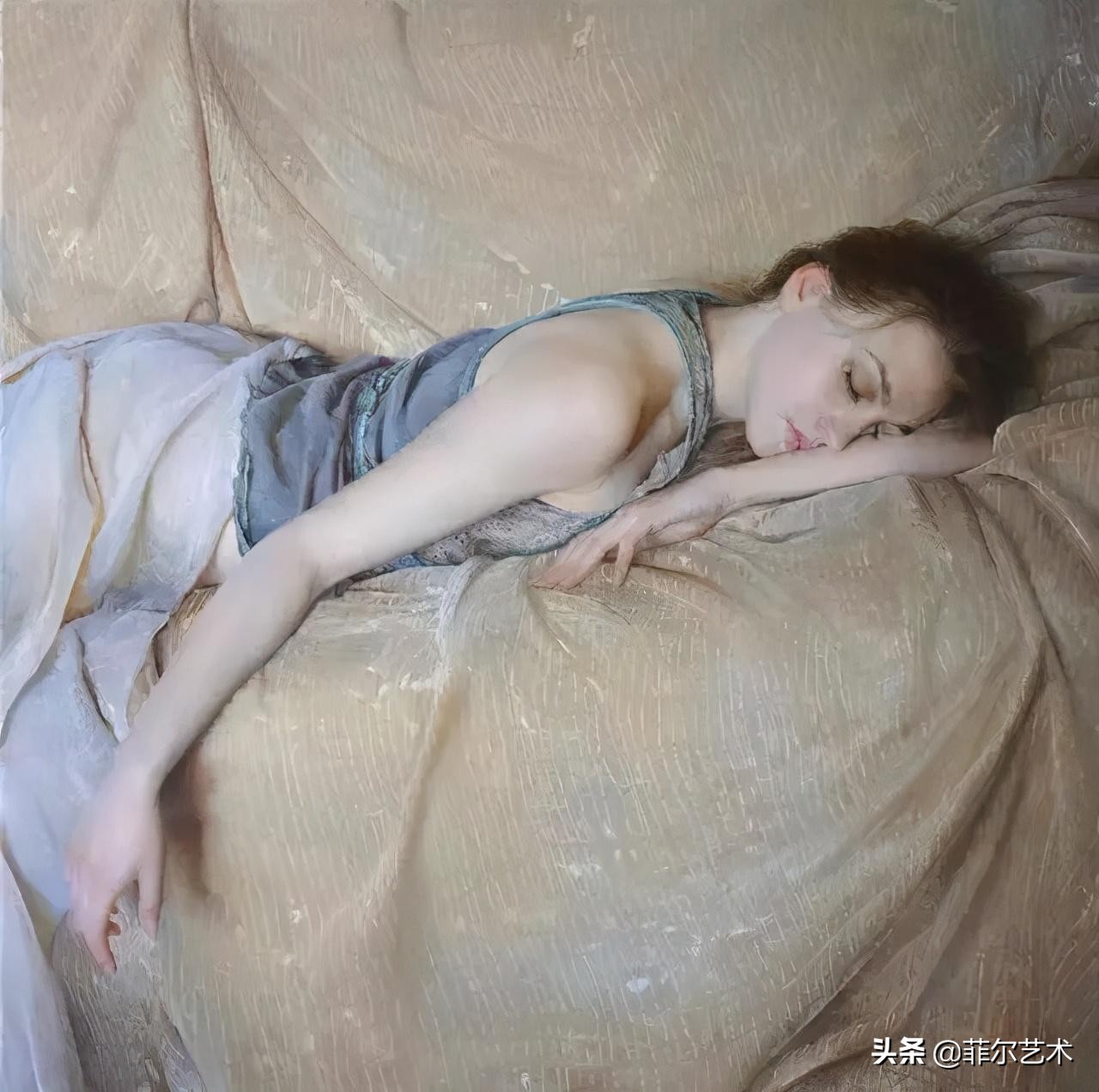 一组超性感的俄罗斯人体油画作品，每一幅都让*欲人**罢不能