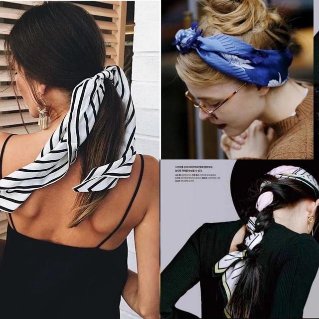 长条丝巾的100种系法抖音,长条丝巾的系法和搭配