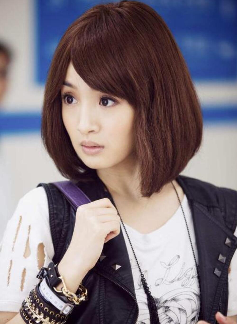 适合大脸好看时尚的短发,适合长脸小脸的短发发型女35-40岁