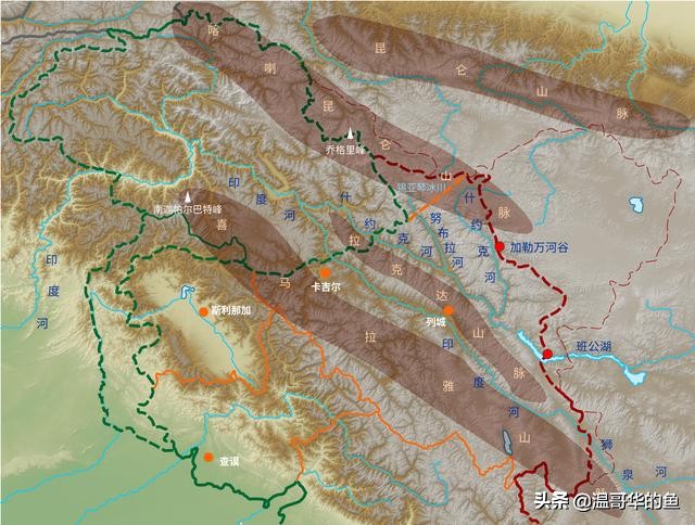 拉达克地形,拉达克军总兵力