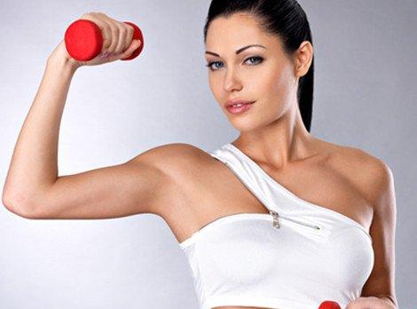 哑铃瘦手臂紧致手臂甩掉拜拜肉,手臂紧实瘦手臂最有效哑铃