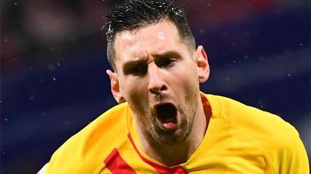 梅西十大神级操作慢动作解析,梅西近3年来首次头球破门