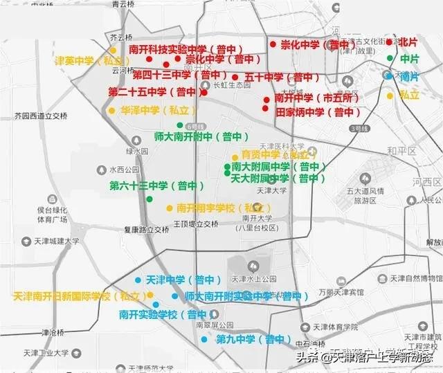 天津南开与河西教育对比,天津南开区教育攻略