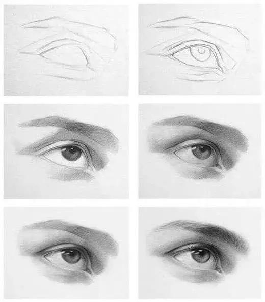 素描临摹初学者入门教程,适合零基础学习的素描入门小教程