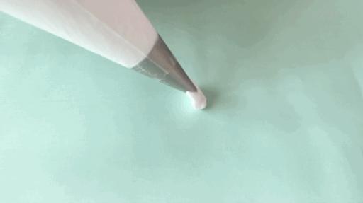 向日葵裱花手法教程简单易学,蛋糕裱花入门基础手法