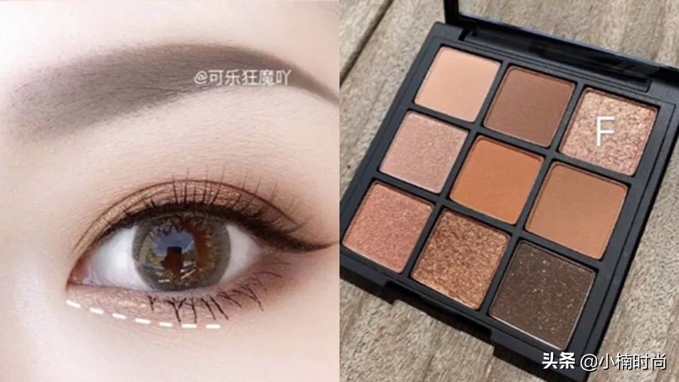 只有六种眼影的眼影盘怎么画眼影,最适合新手画眼影的日常眼影盘
