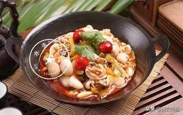 墨鱼仔造型菜,大点的墨鱼仔怎么做好吃