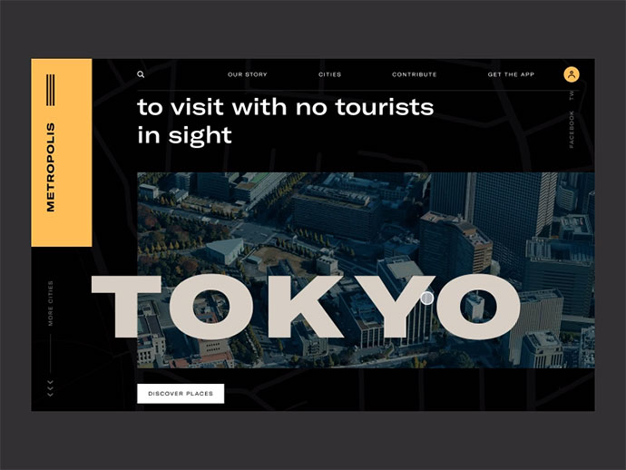 30款国外app的ui设计界面作品,旅游appui设计