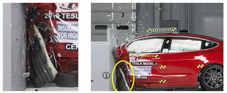 特斯拉model3侧面碰撞测试,新款特斯拉model3碰撞安全提升