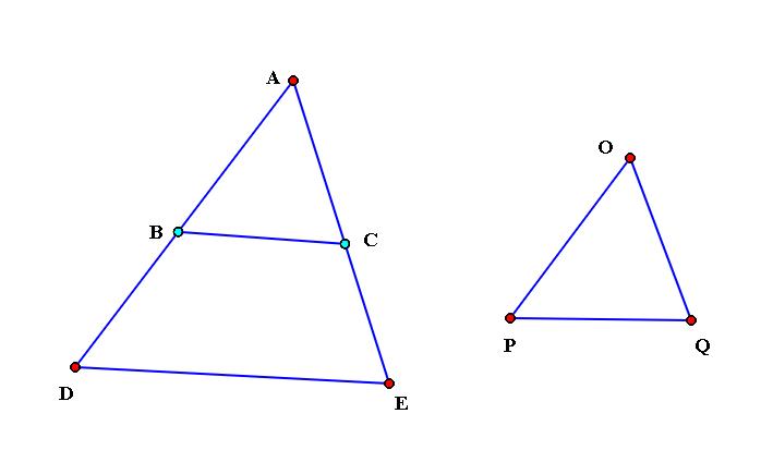 初中数学相似三角形题解法,九年级下册数学相似三角形的判定