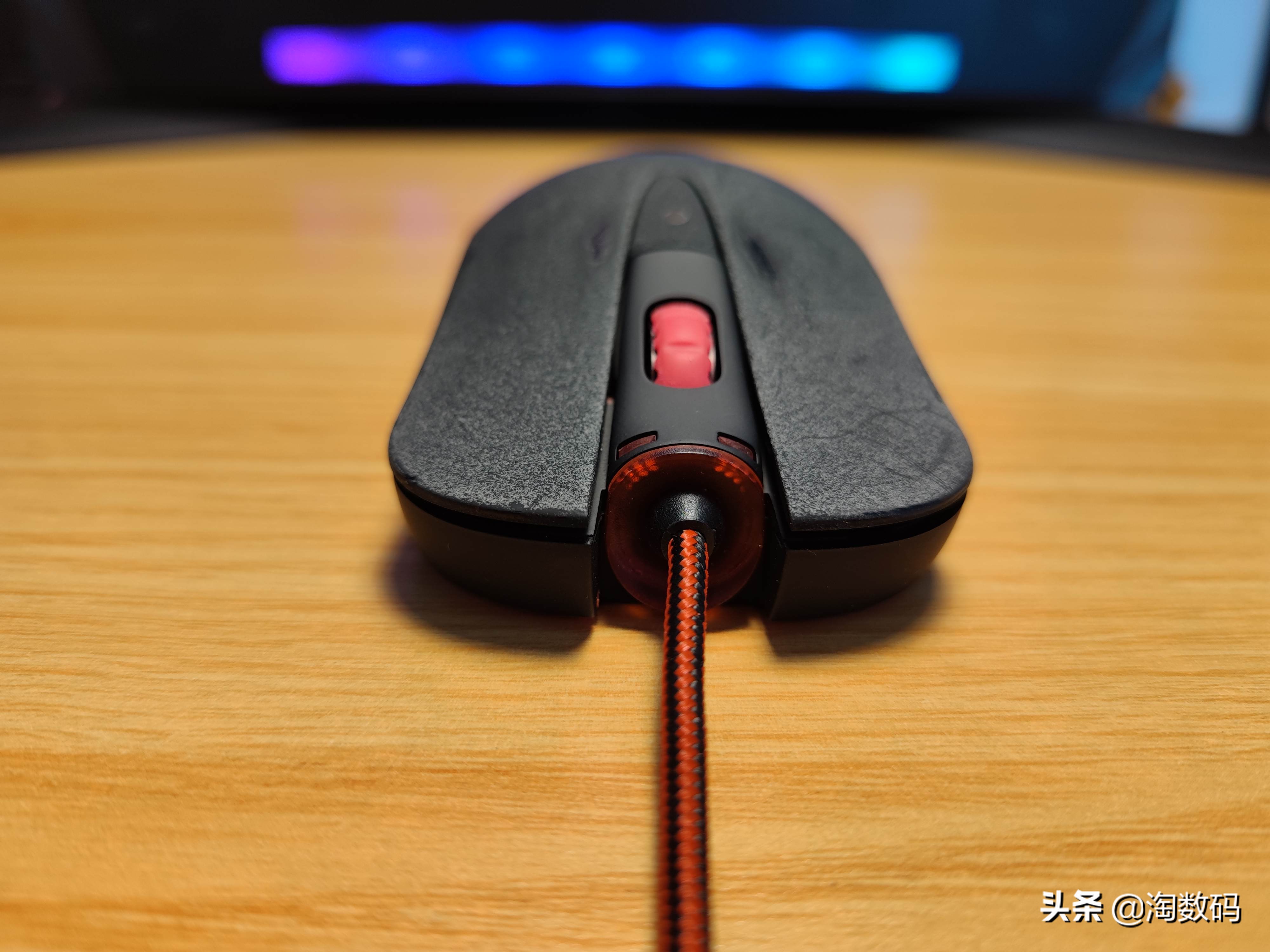 ¥9.9原封库存洋垃圾:AULA暗黑魔羯游戏鼠标开箱+拆解+除胶晒单