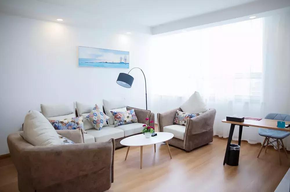 长租公寓民宿软装设计,新型北欧风格公寓