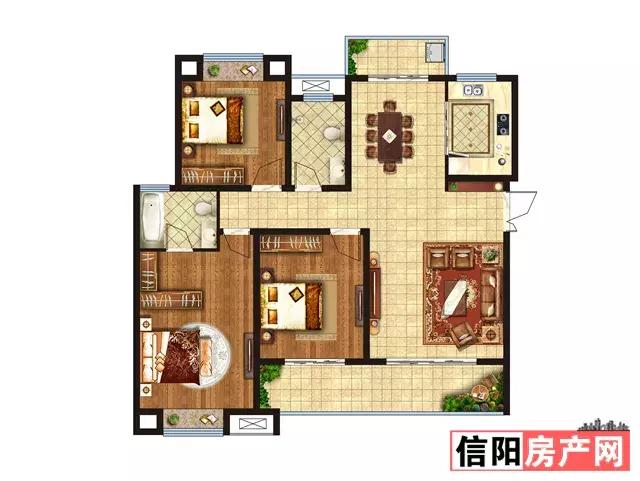 信阳70万左右的房子二手房,信阳市区房价3000左右