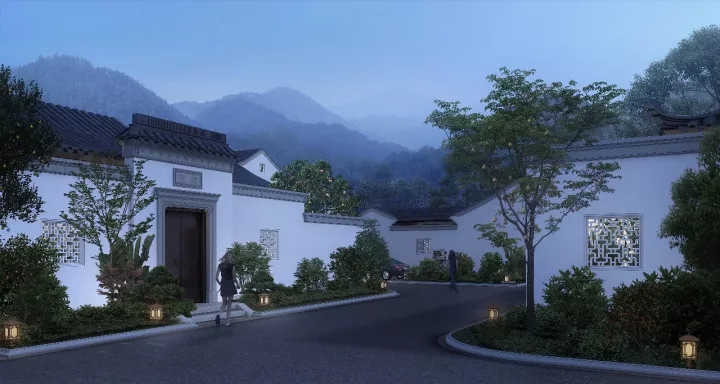 安吉天使小镇220平苏式园林别墅,安吉天使小镇映月谷平面图