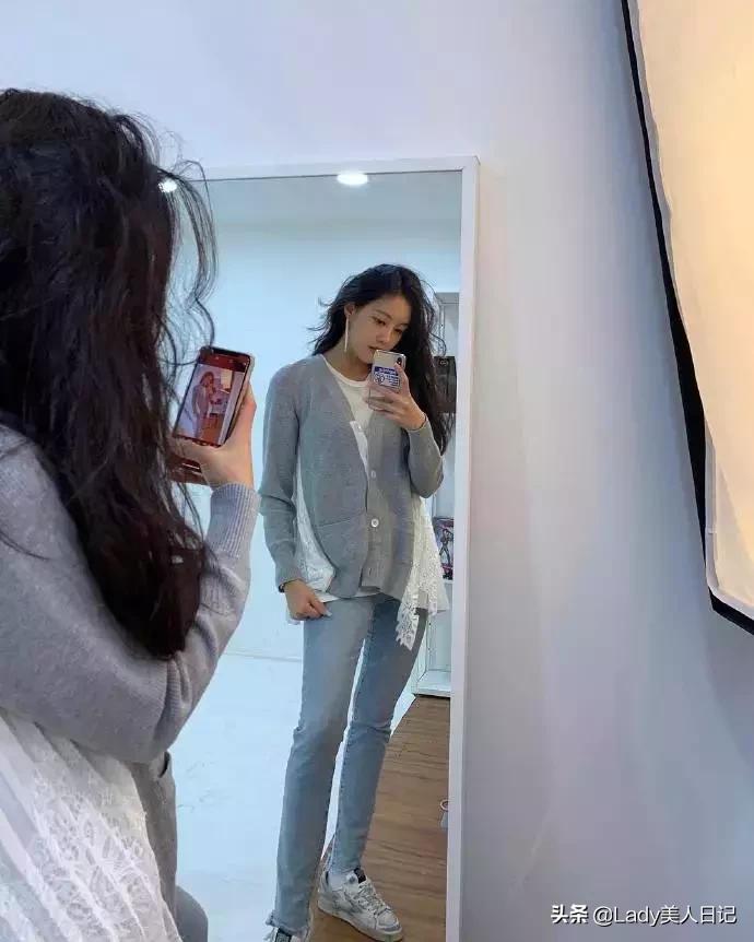 朴孝敏黑色连衣裙最新写真,朴孝敏美颜照片