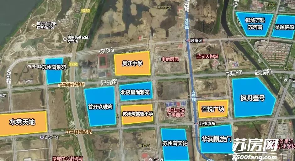 苏州浒墅关和科技城对比,苏州高新区买浒关还是科技城