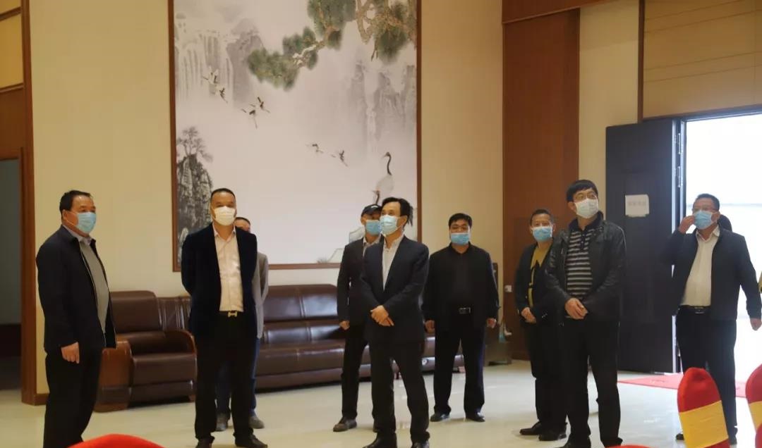 一带一路服务机制主席团郭志文一行来陕西融诚集团考察