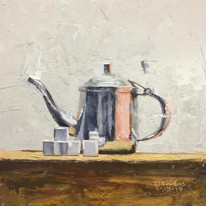 简单油画临摹素材,适合油画初学者临摹的油画