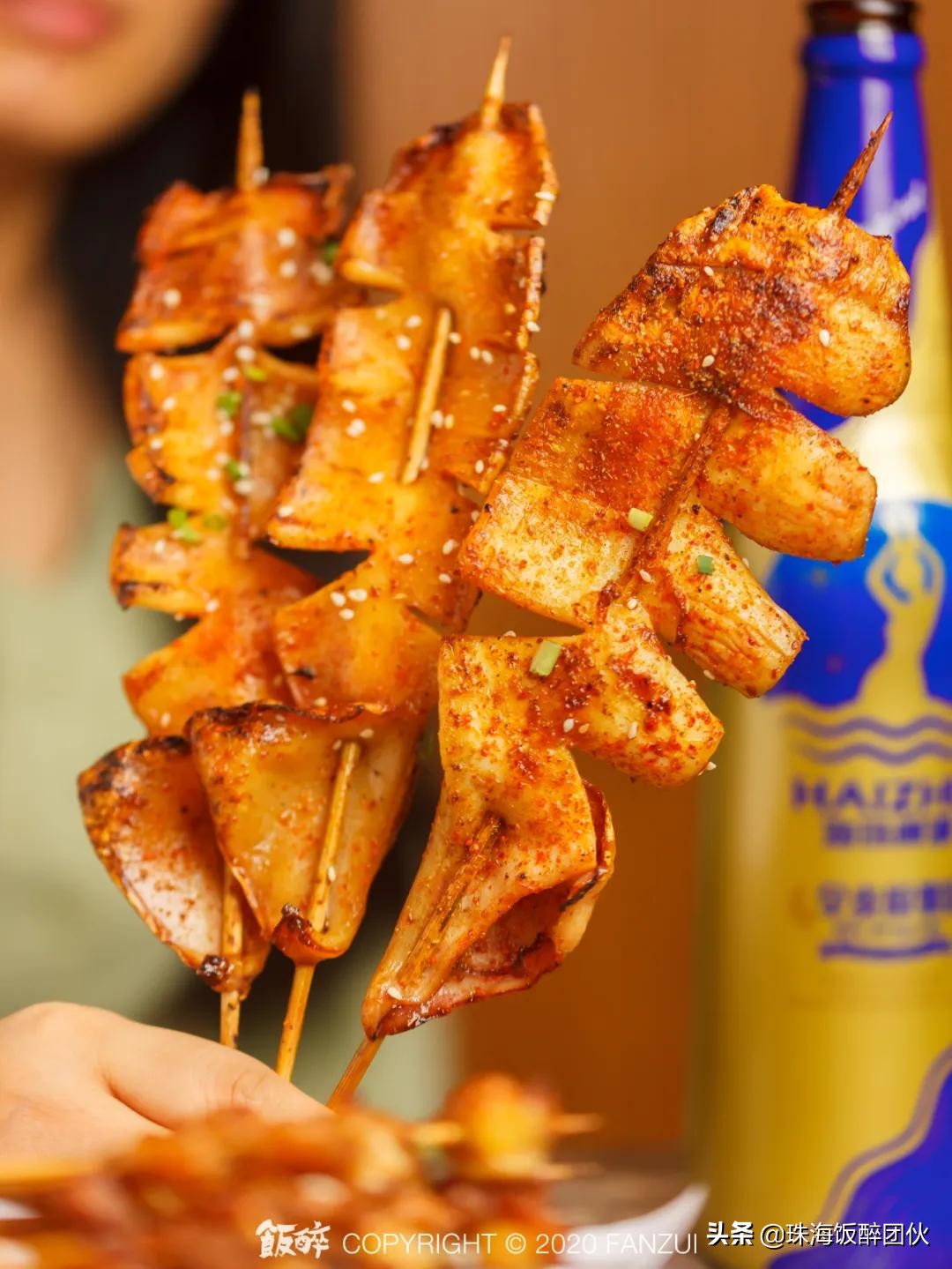 *男猛**深夜在线烧烤！柠溪这间3年串串界老店，变了…