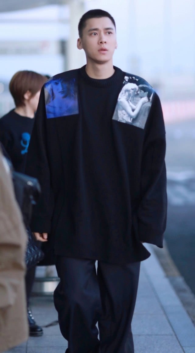 李易峰寸头造型图片,李易峰板寸头造型上热搜