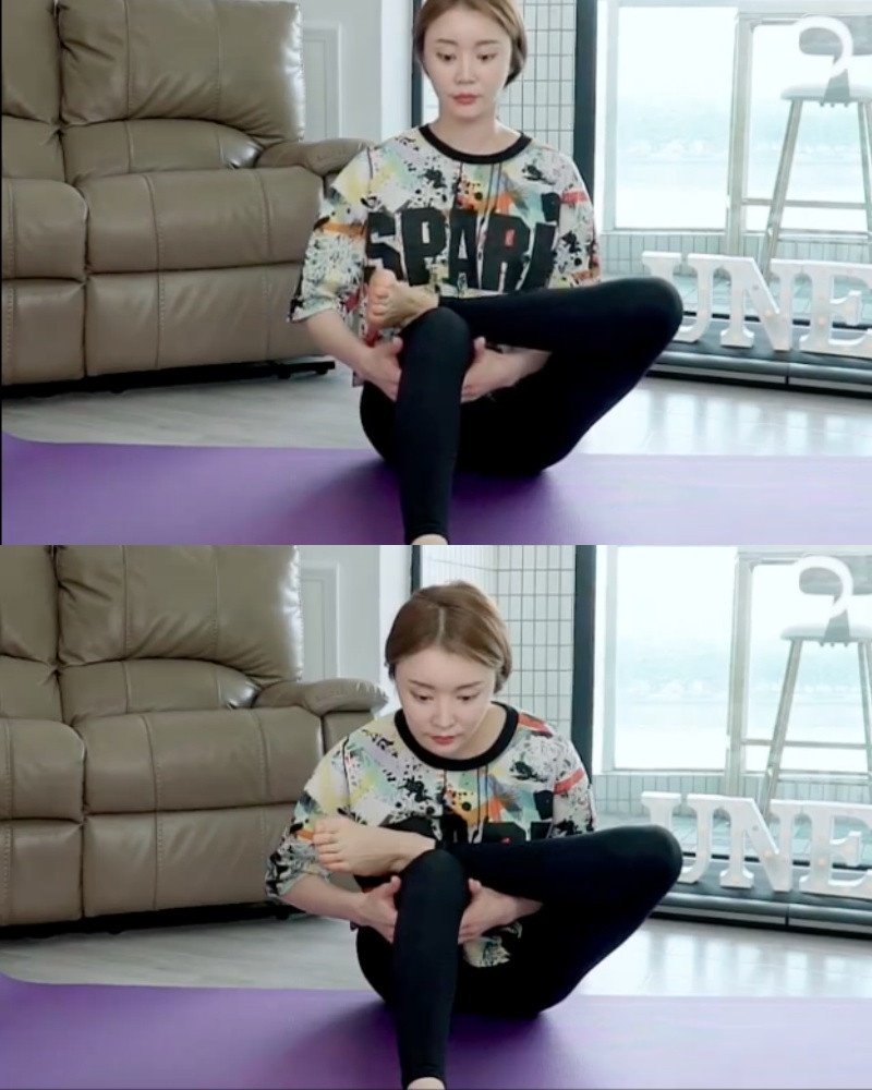 懒人瘦腿法！韩国模特亲授3招「坐着瘦腿」动作，无痛复制泫雅腿