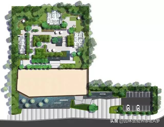 100张水景设计图,景观设计元素整理图