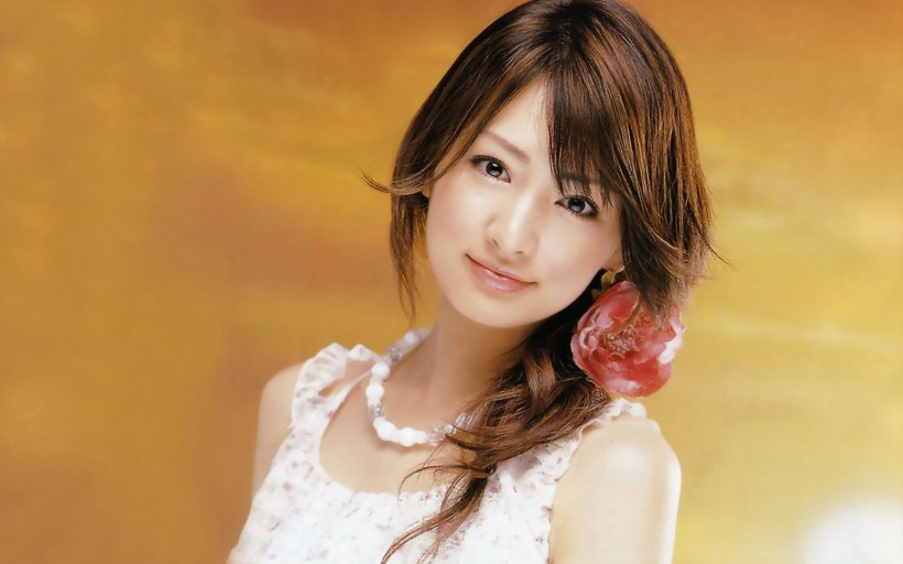 日本长得惊艳的女星北川景子,日本妹子北川景子