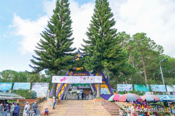 越南大叻情人谷玻璃桥,越南情侣约会的地方