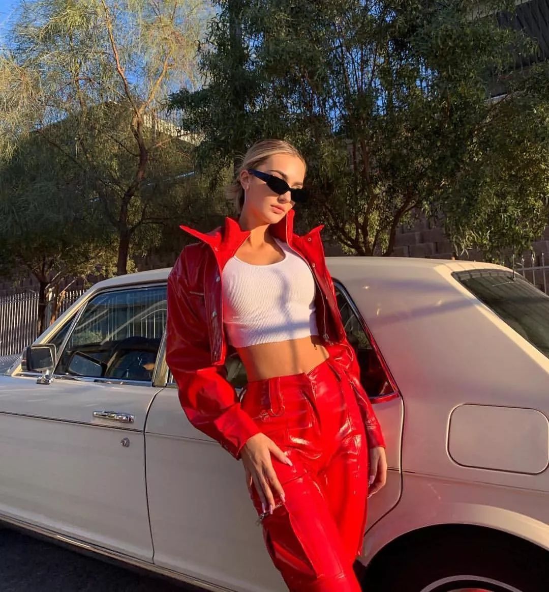 bella风格裤子,bella穿搭运动裤