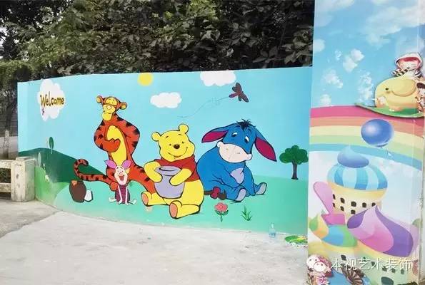 校园文化墙科技类创意墙绘,校园文化墙彩绘图片