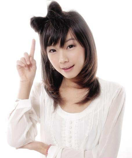 怎么做好看的蝴蝶结发型,duangduang蝴蝶结发型