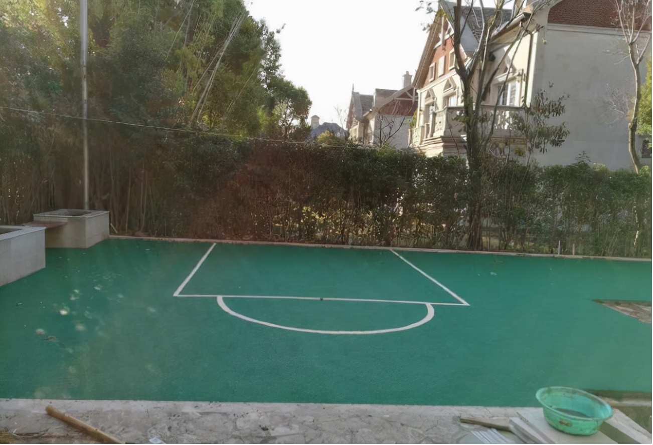 篮球场划线尺寸标准图半场,半场篮球场尺寸平面图